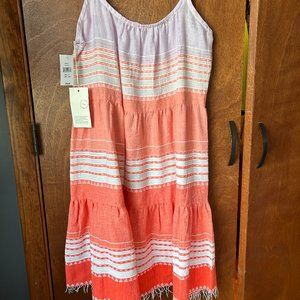 LEMLEM Eshal Cascade Tiered Cotton Sundress